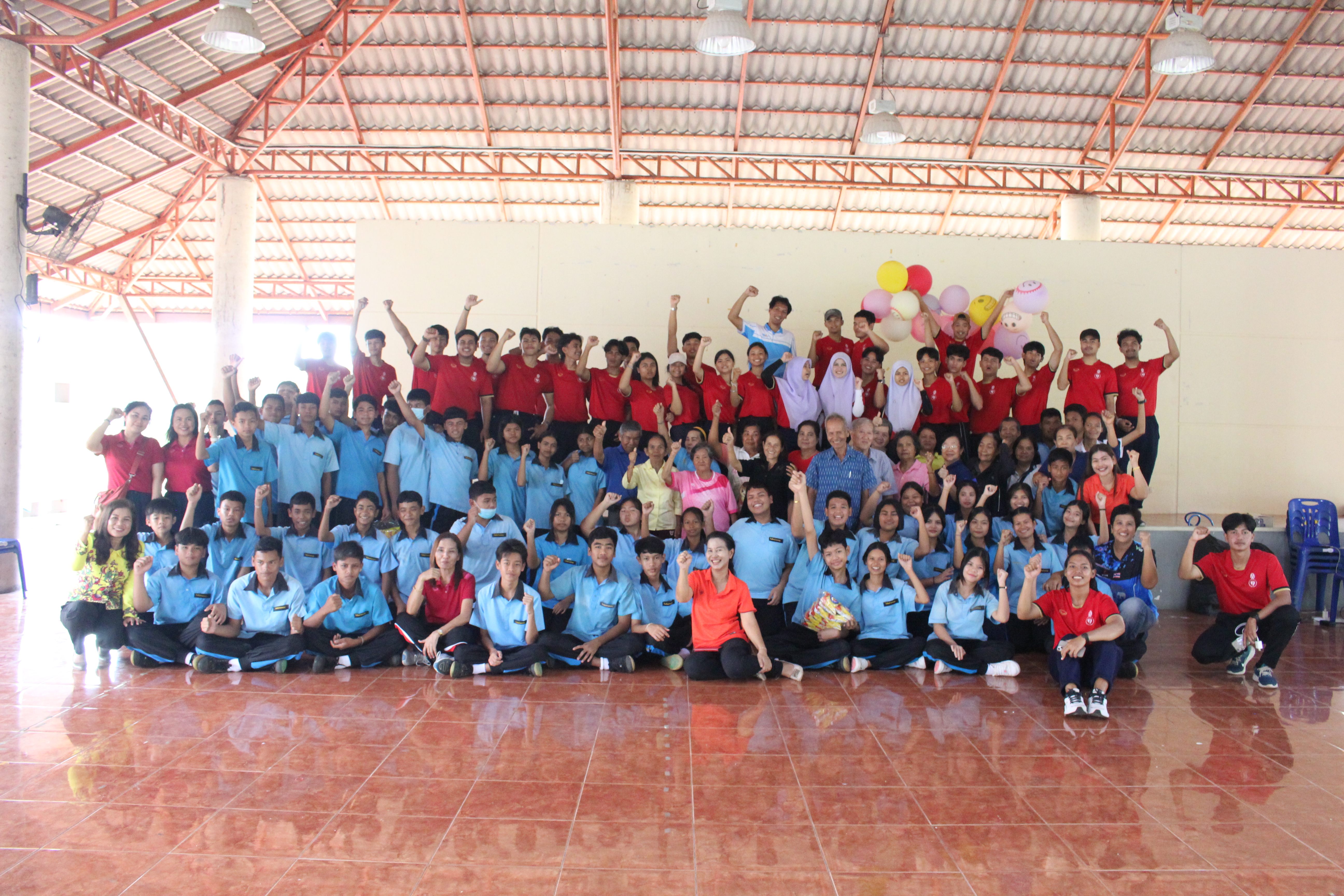 24 มกราคม 2568 โครการออกกำลังกายการละเล่นพื้นบ้านและโรงเรียนผู้สูงอายุ