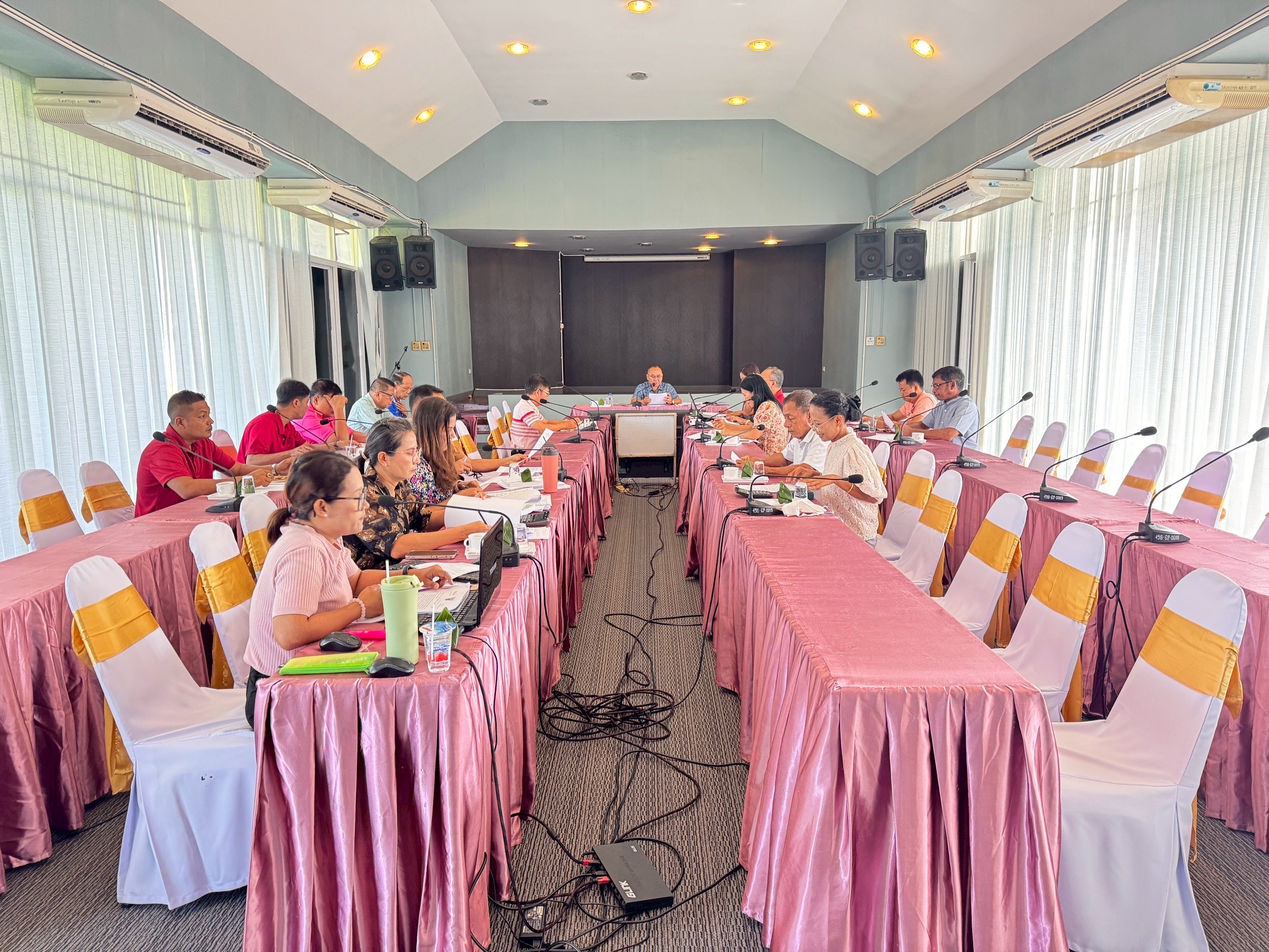 5  สิงหาคม 2568 ประชุมพิจารณาร่างเทศบัญญัติงบประมาณรายจ่าย ประจำปีงบประมาณ พ.ศ. 2569