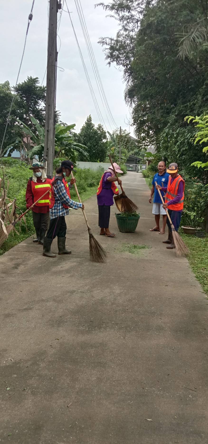 21 พฤศจิกายน 2566 ทำความสะอาดถนนประชาสามัคคี, ถนนเลียบควนและซอยสมบูรณ์