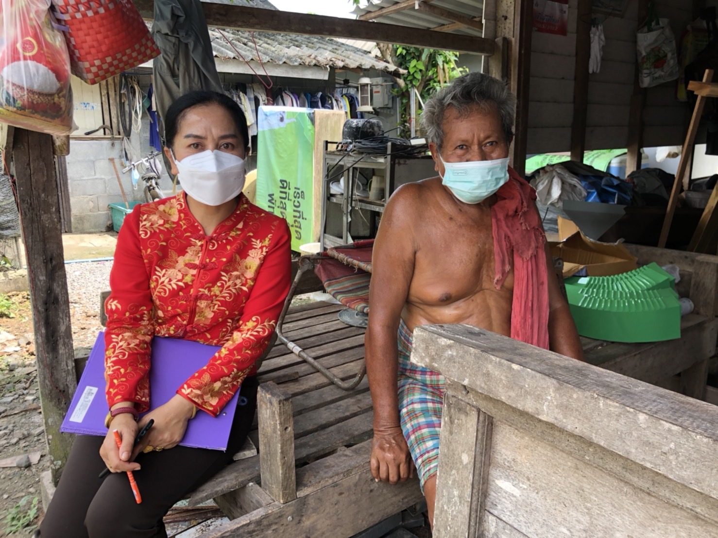 งานพัฒนาชุมชนลงพื้นที่ชุมชนหลังวัดสุวรรณวิชัย